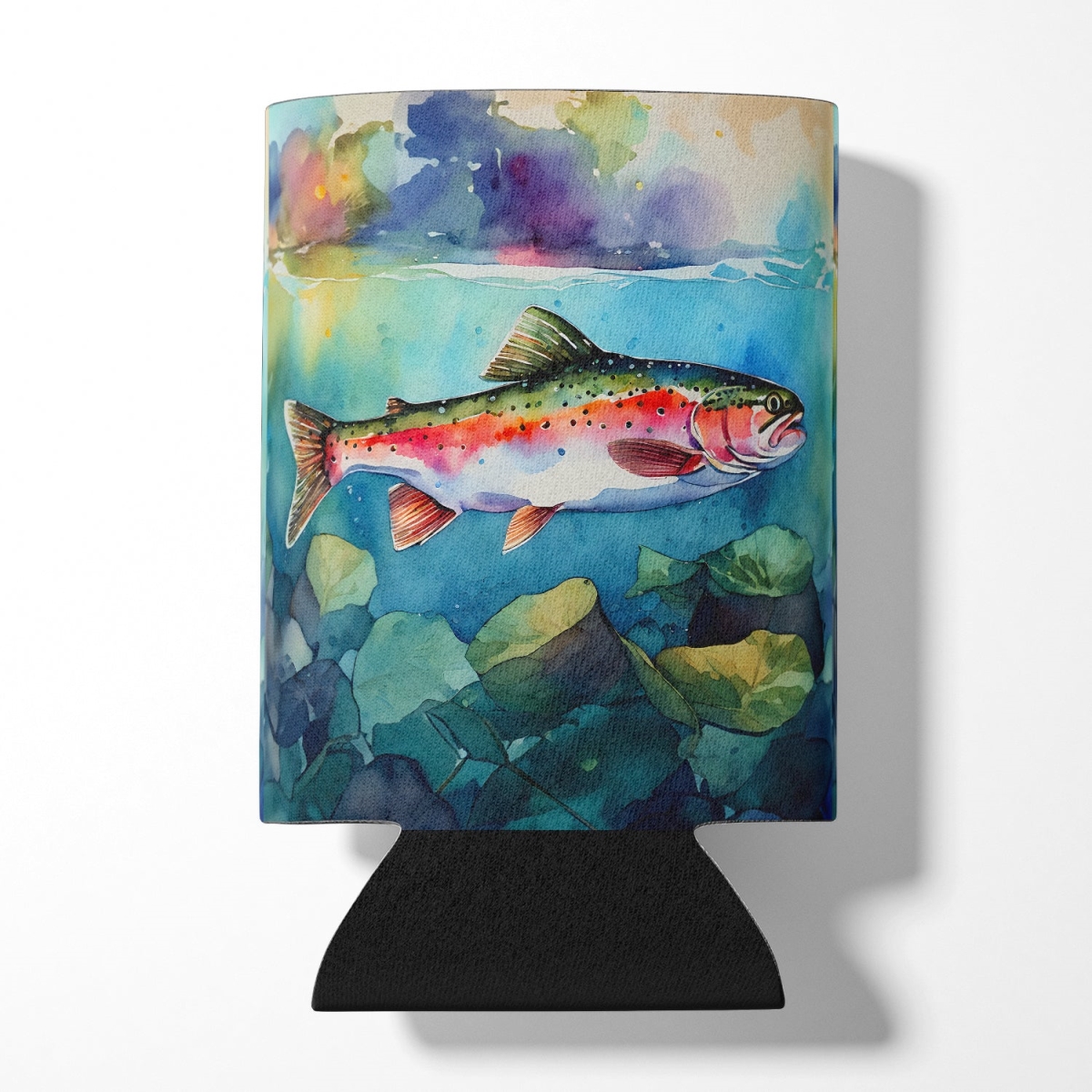 Rainbow Trout Can Hugger - Multicolor - 5 x 3 in. - Durable Foam