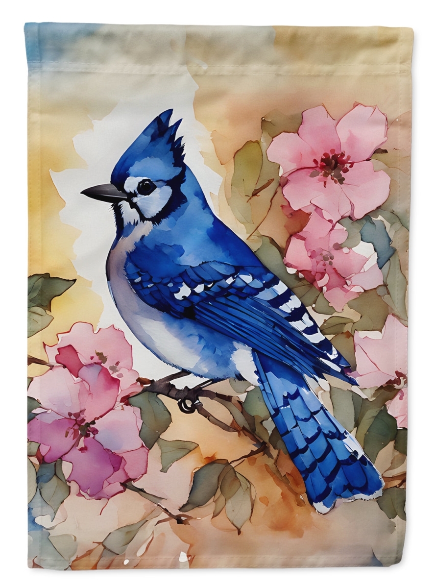 DAC3185CHF 40 x 28 in. Blue Jay House Flag