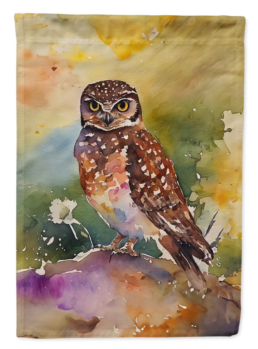 DAC3195CHF 40 x 28 in. Burrowing Owl House Flag