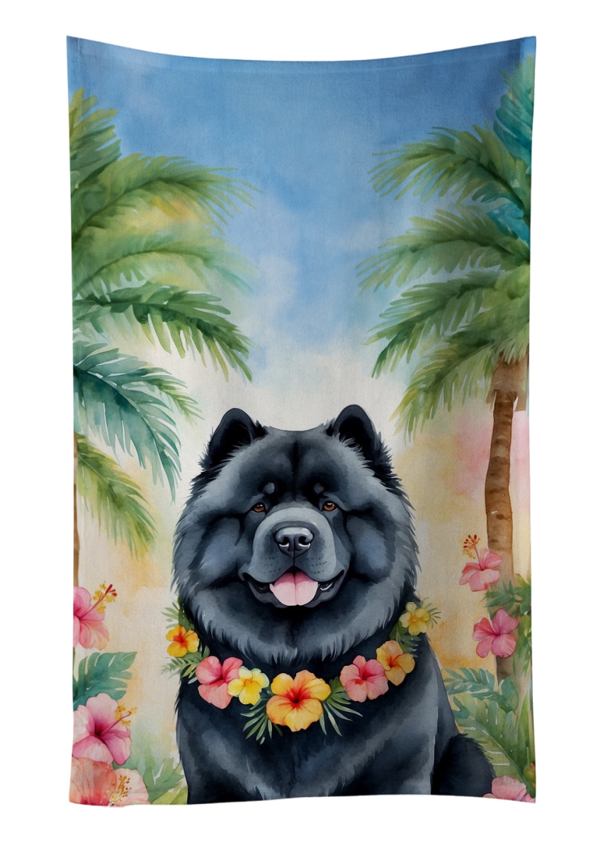 DAC6408KTWL 25 x 15 in. Chow Chow Luau Kitchen Towel