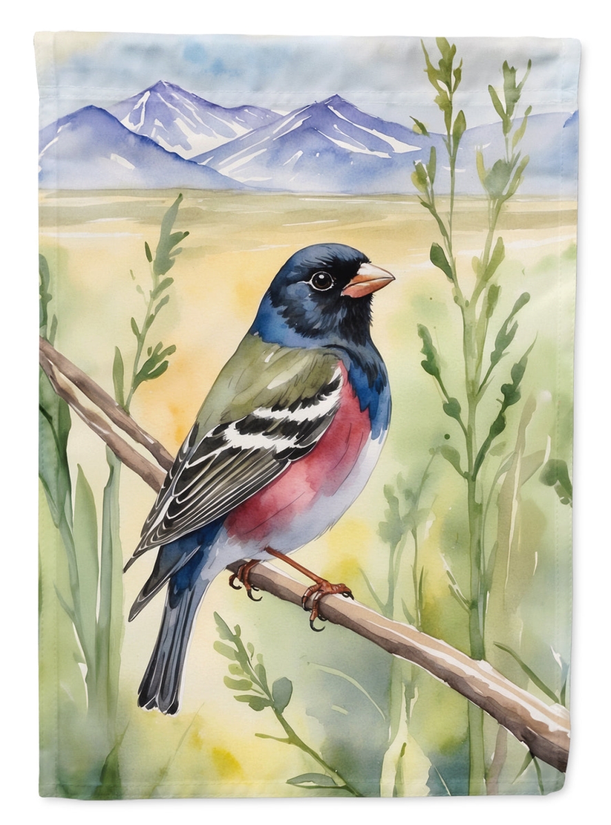 Colorado Lark Bunting House Flag - Multi-Color - 40 x 28 in. - Heavy Duty Polyester