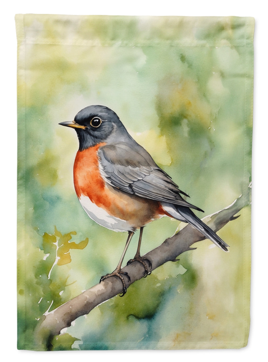 American Robin House Flag - Multicolor - 40 x 28 in. - Heavy Duty