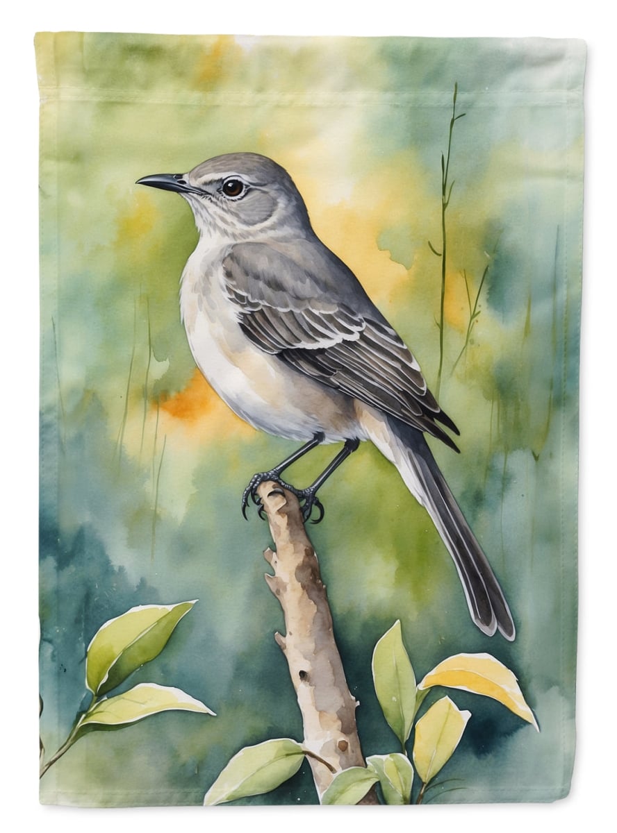 Northern Mockingbird House Flag - Multicolor - 40 x 28 in. - Heavy Duty