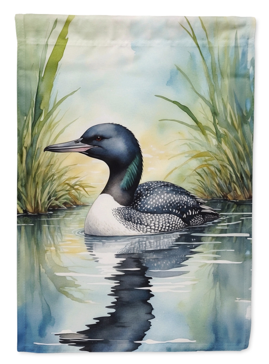 Minnesota Common Loon House Flag - Multicolor - 40 x 28 in. - Dual-Sided Print