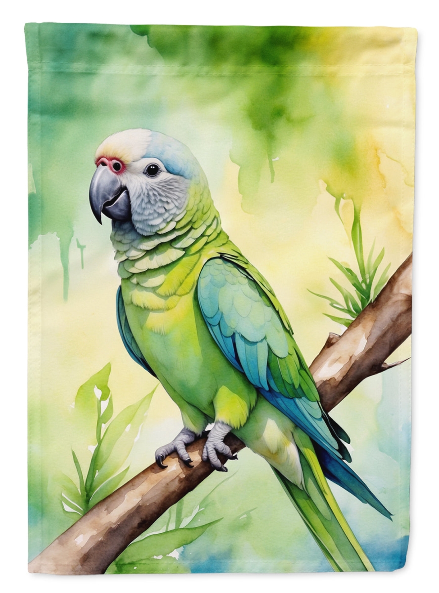 DAC7444CHF 40 x 28 in. Monk Parakeet House Flag