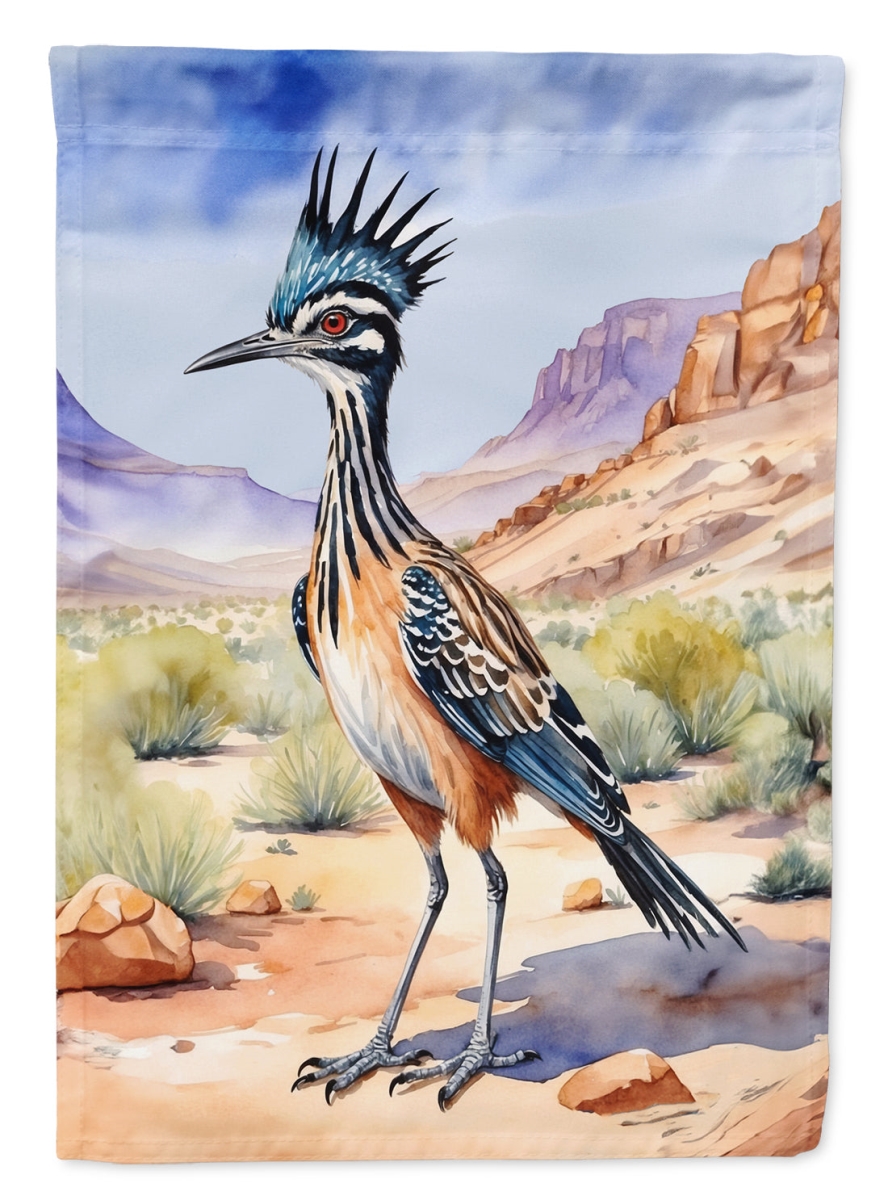 Mexico Greater Roadrunner House Flag - Multicolor - 40 x 28 in. - Dual-Sided Design
