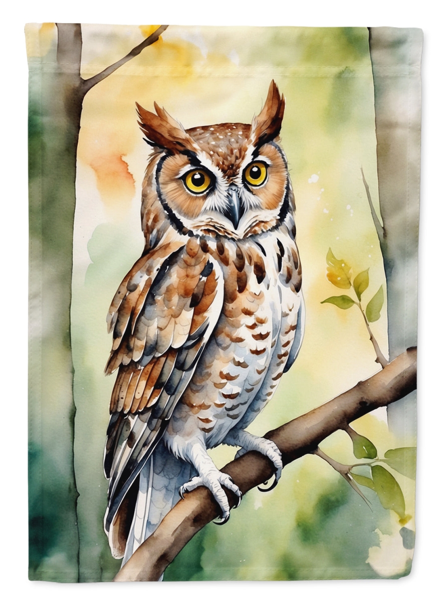 DAC7456CHF 40 x 28 in. Eastern Screech Owl House Flag
