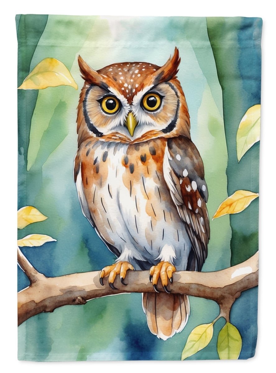 DAC7457CHF 40 x 28 in. Elf Owl House Flag