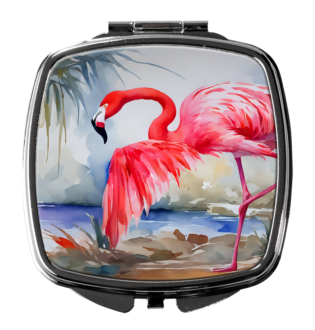 DAC2864SCM 3 x 2.75 in. Flamingo Compact Mirror