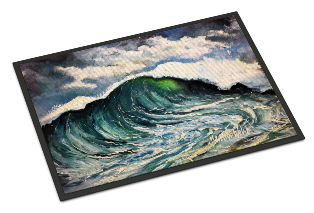 MW2019JMAT 24 x 36 in. Big Blue Wave Doormat