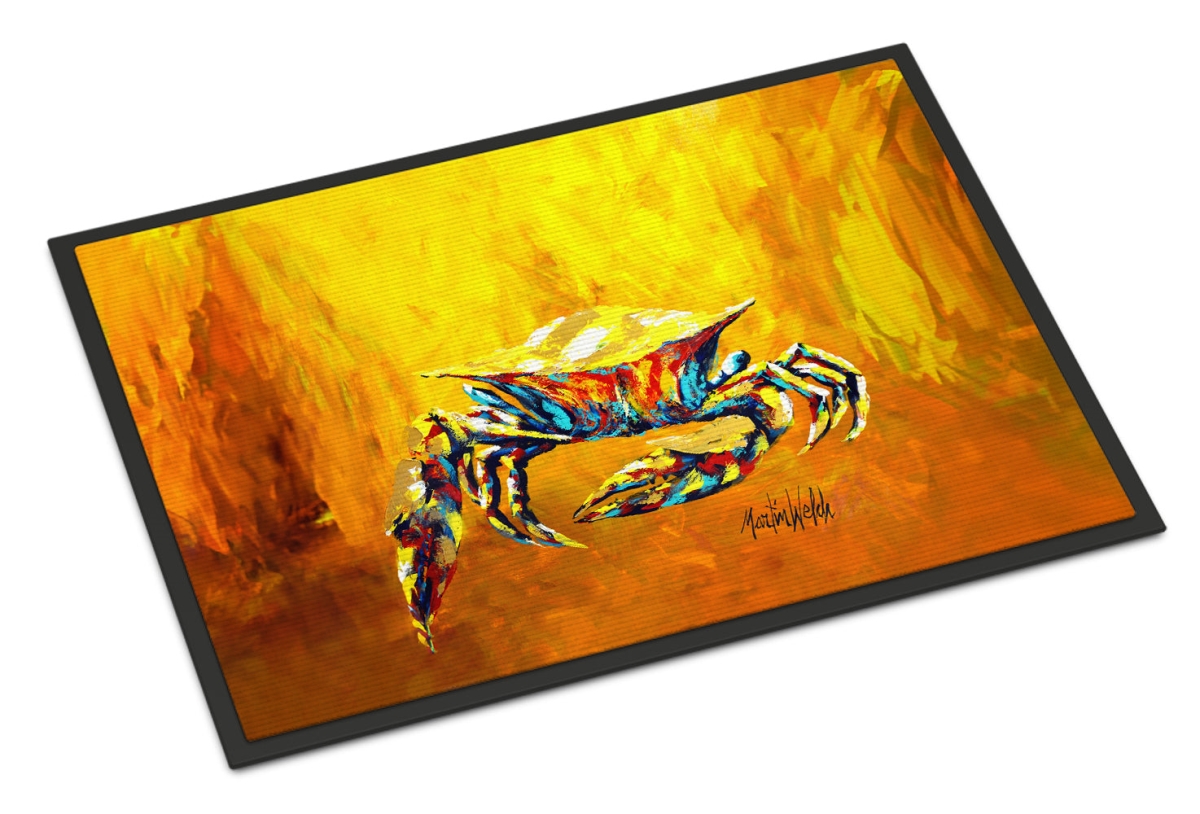 MW2039JMAT 24 x 36 in. Crab Called the Bigger Jigger Doormat
