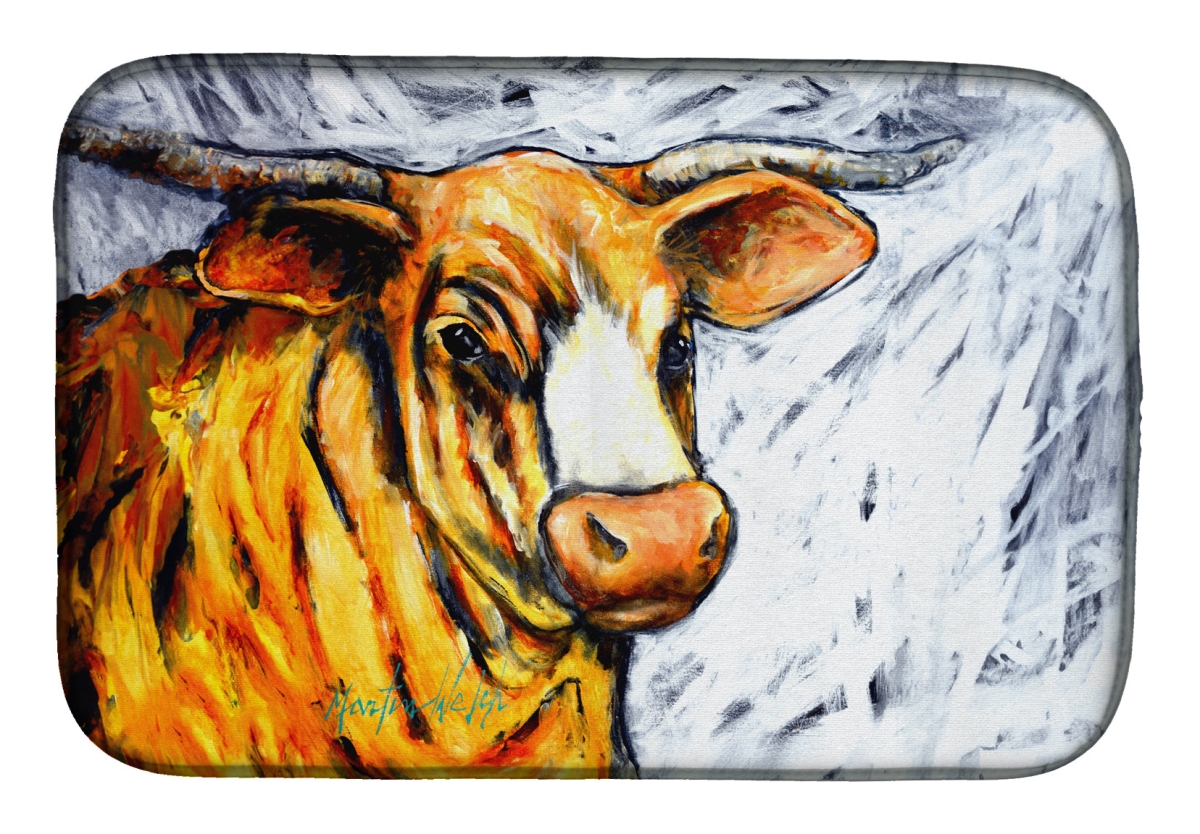 Picture of Carolines Treasures MW2028DDM 21 x 14 in. Bully Dish Drying Mat