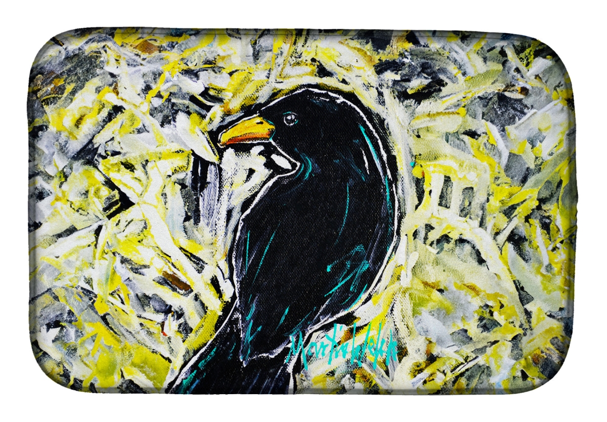 Picture of Carolines Treasures MW2044DDM 21 x 14 in. Crow Adam Dish Drying Mat