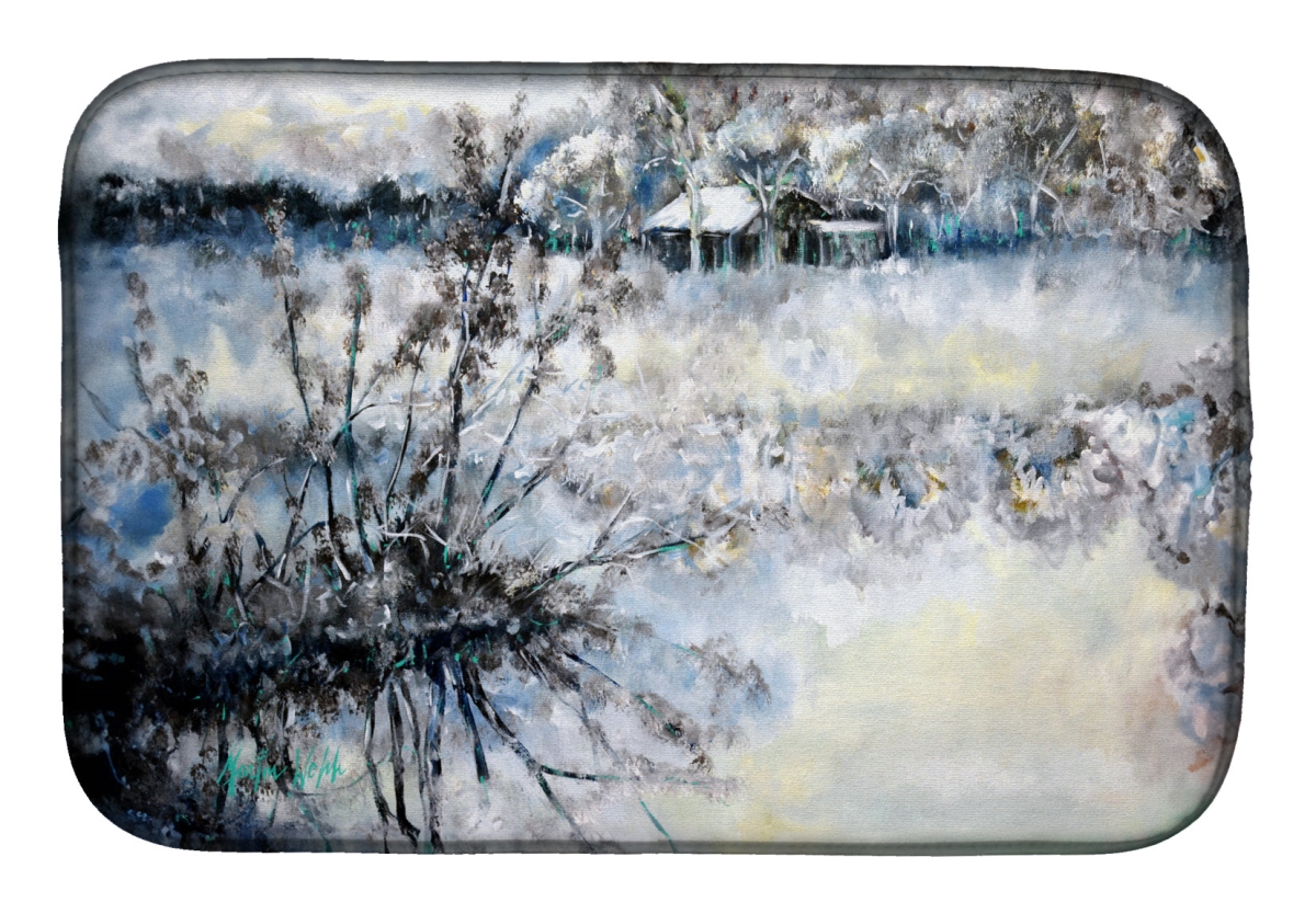 Picture of Carolines Treasures MW2050DDM 21 x 14 in. Early Morning Dish Drying Mat