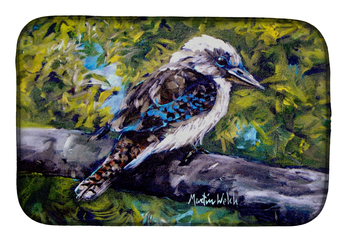 Picture of Carolines Treasures MW2069DDM 21 x 14 in. GDay Mate Bird Dish Drying Mat