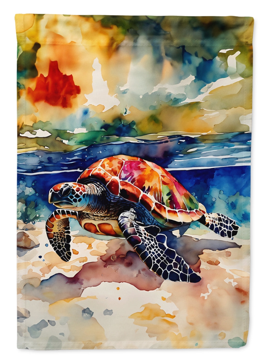 DAC2806GF 15.5 x 11.25 in. Loggerhead Sea Turtle Garden Flag