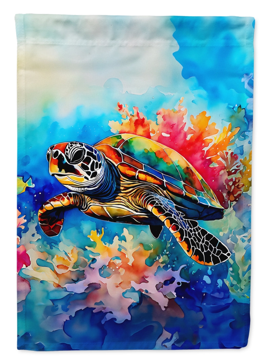 DAC2807GF 15.5 x 11.25 in. Loggerhead Sea Turtle Garden Flag
