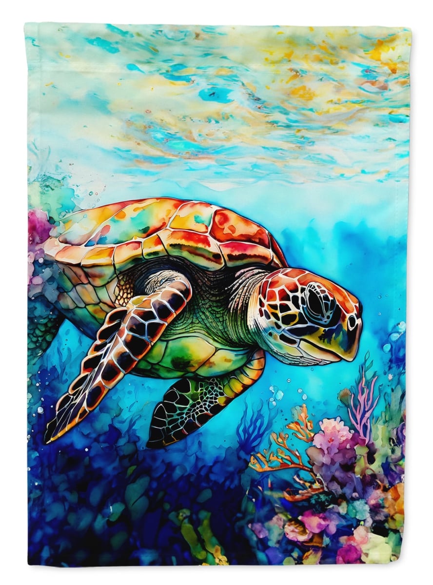 DAC2809GF 15.5 x 11.25 in. Loggerhead Sea Turtle Garden Flag
