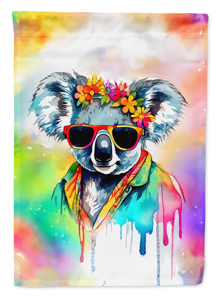 DAC4000CHF 40 x 28 in. Hippie Animal Koala House Flag