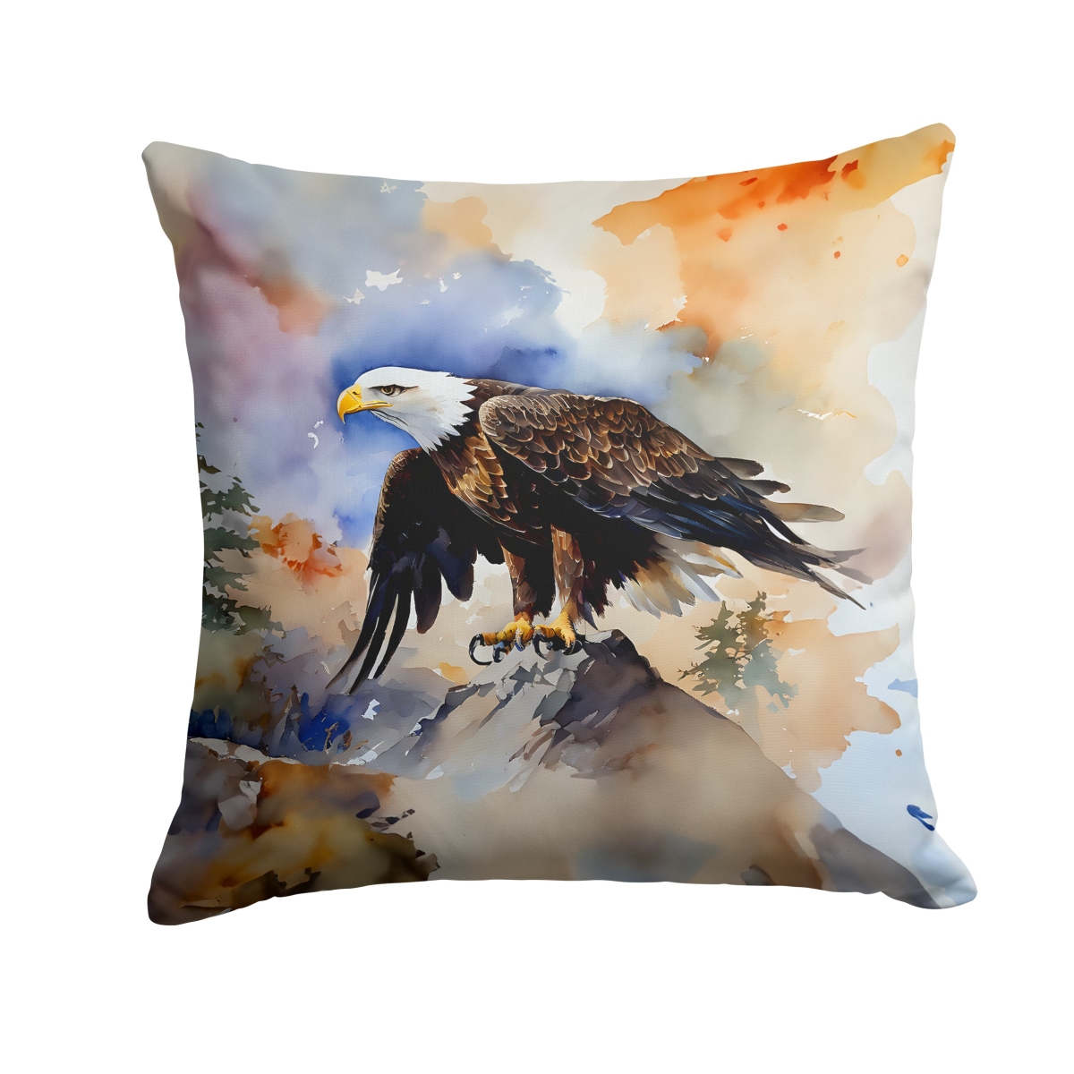 DAC3210PW1818 18 x 18 in. Eagle Throw Pillow