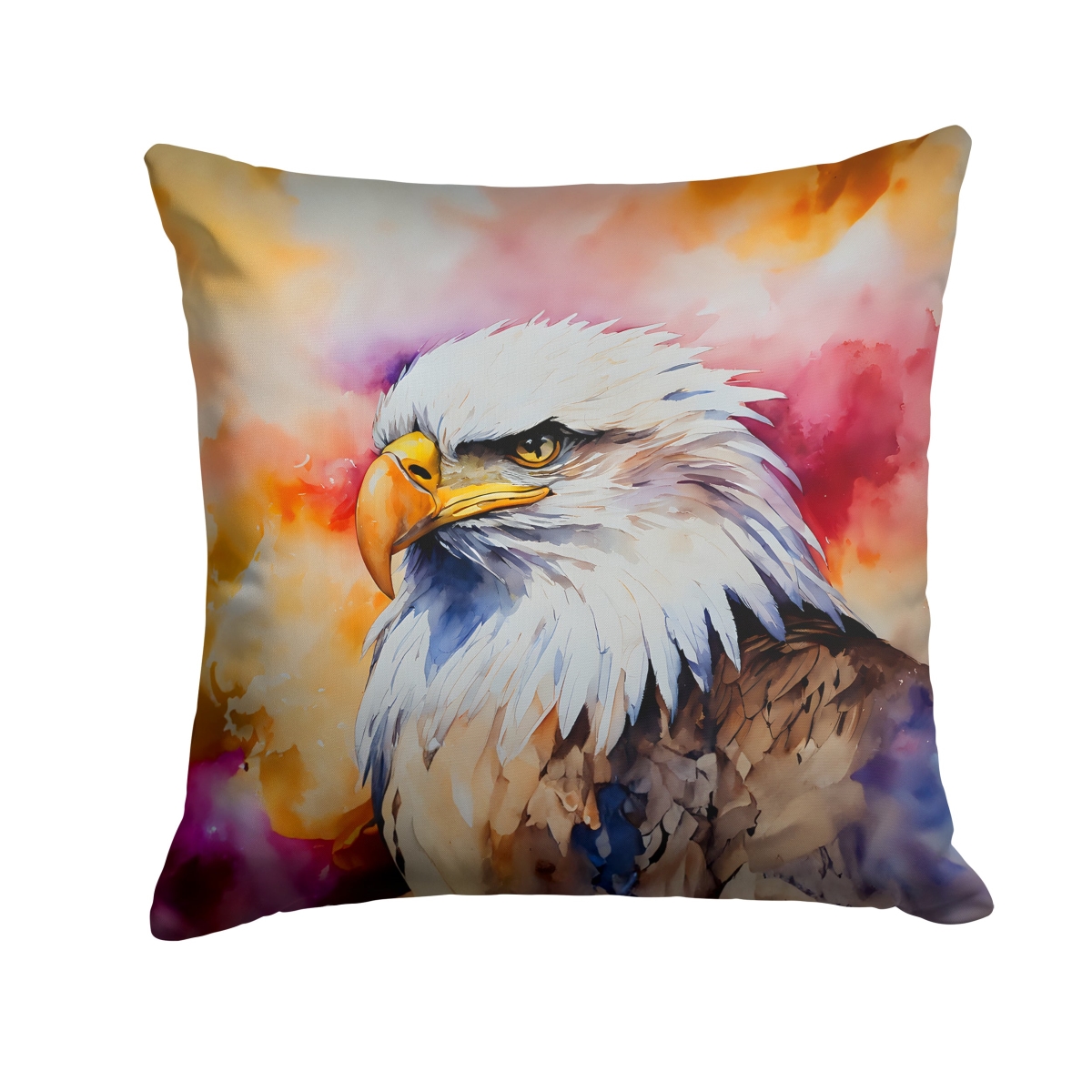 DAC3214PW1818 18 x 18 in. Eagle Throw Pillow
