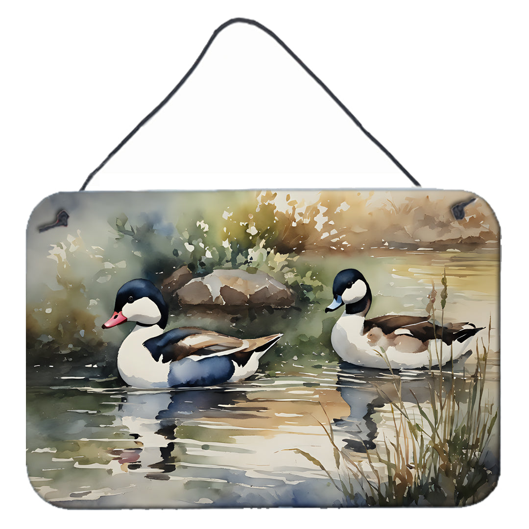 DAC3194DS812 12 x 8 in. Bufflehead Wall or Door Hanging Prints