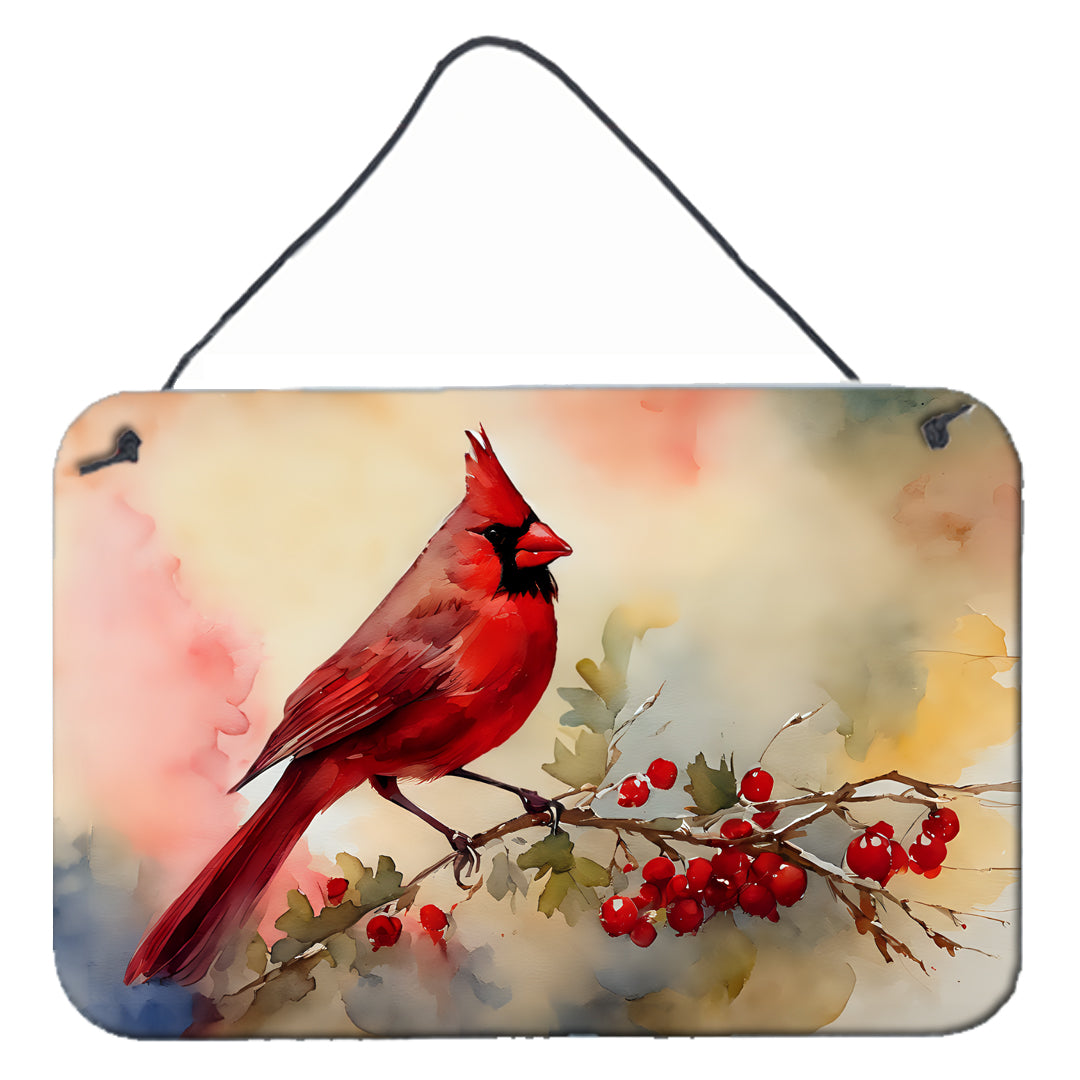 DAC3199DS812 12 x 8 in. Cardinal Wall or Door Hanging Prints
