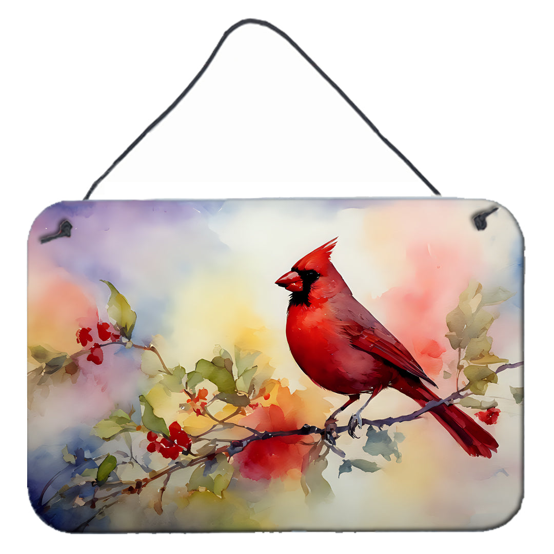 DAC3201DS812 12 x 8 in. Cardinal Wall or Door Hanging Prints