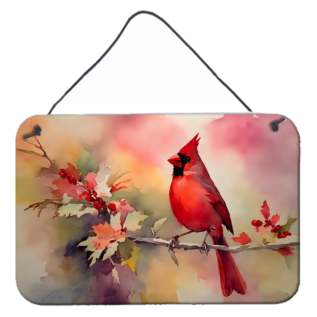 DAC3202DS812 12 x 8 in. Cardinal Wall or Door Hanging Prints