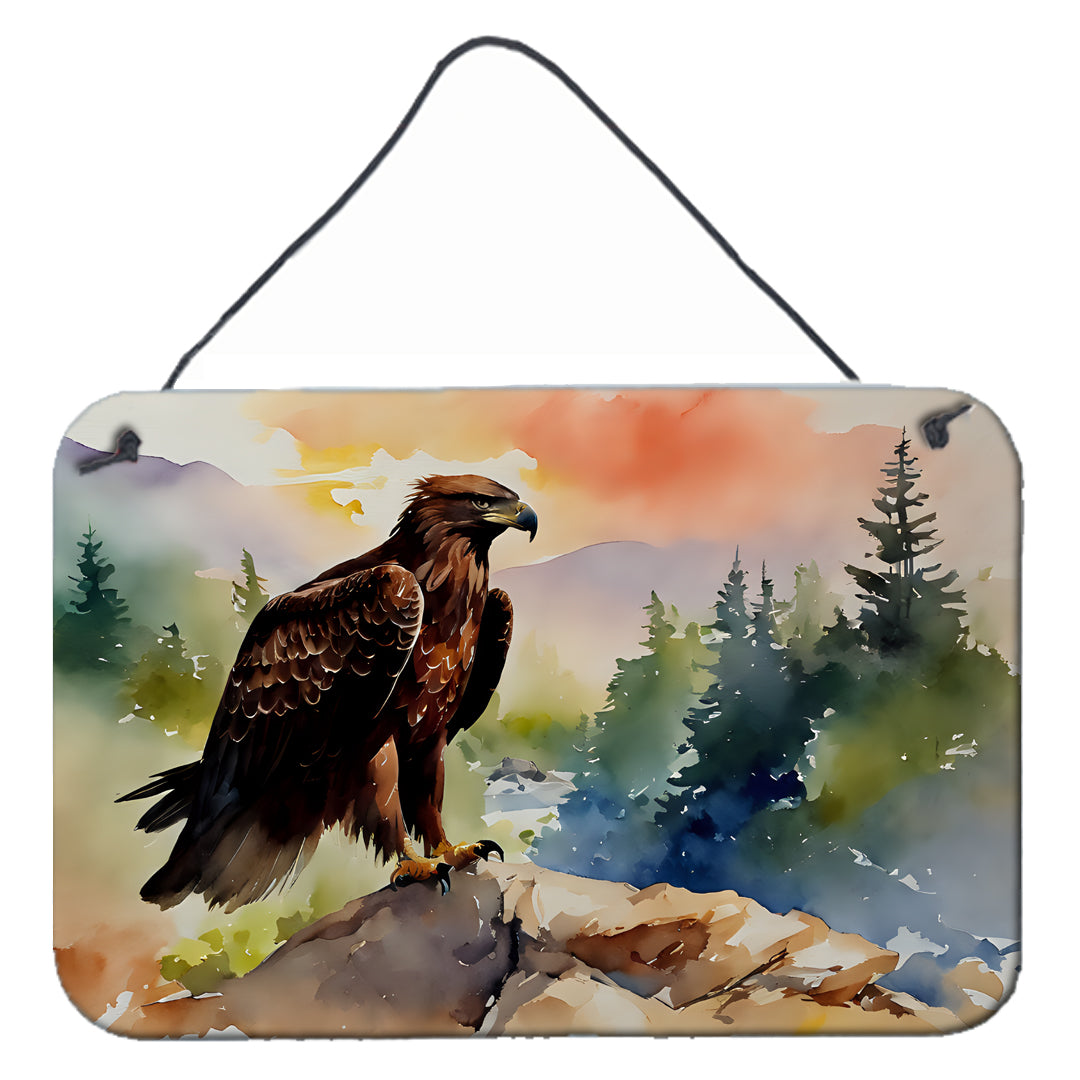 DAC3209DS812 12 x 8 in. Eagle Wall or Door Hanging Prints