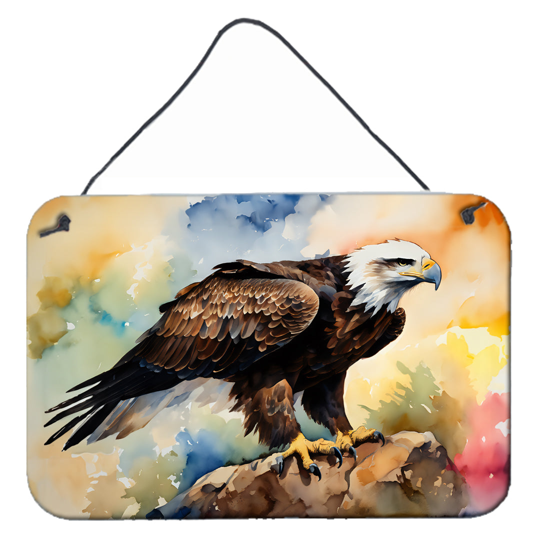DAC3217DS812 12 x 8 in. Eagle Wall or Door Hanging Prints
