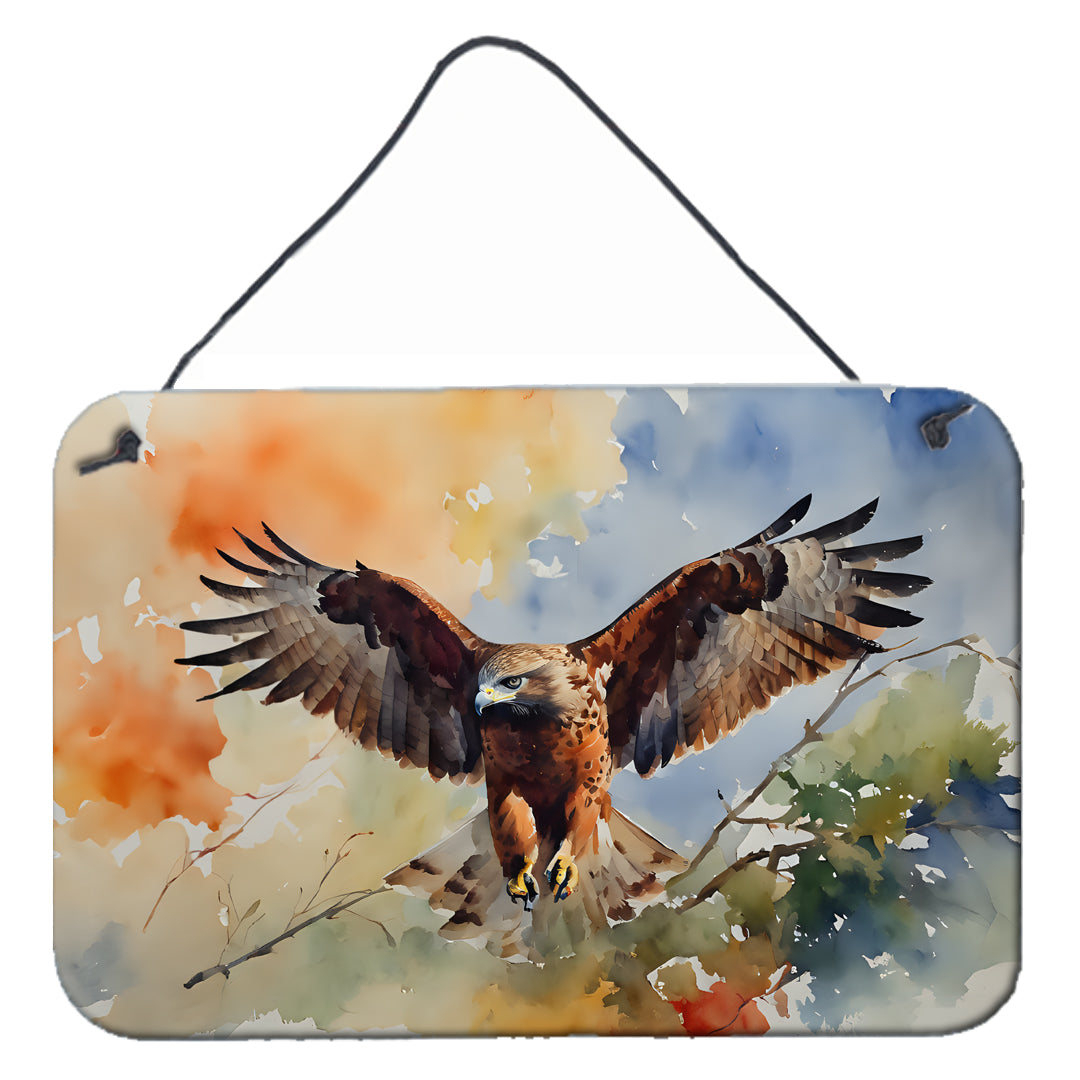 DAC3231DS812 12 x 8 in. Hawk Wall or Door Hanging Prints