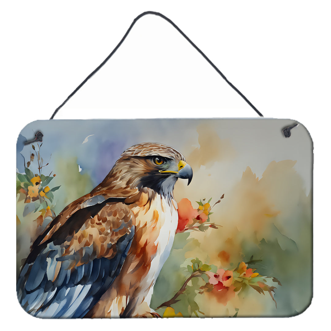 DAC3232DS812 12 x 8 in. Hawk Wall or Door Hanging Prints