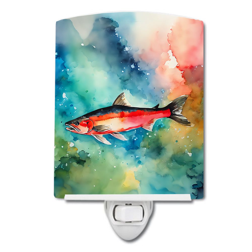 DAC2817CNL 6 x 4 in. Salmon Ceramic Night Light