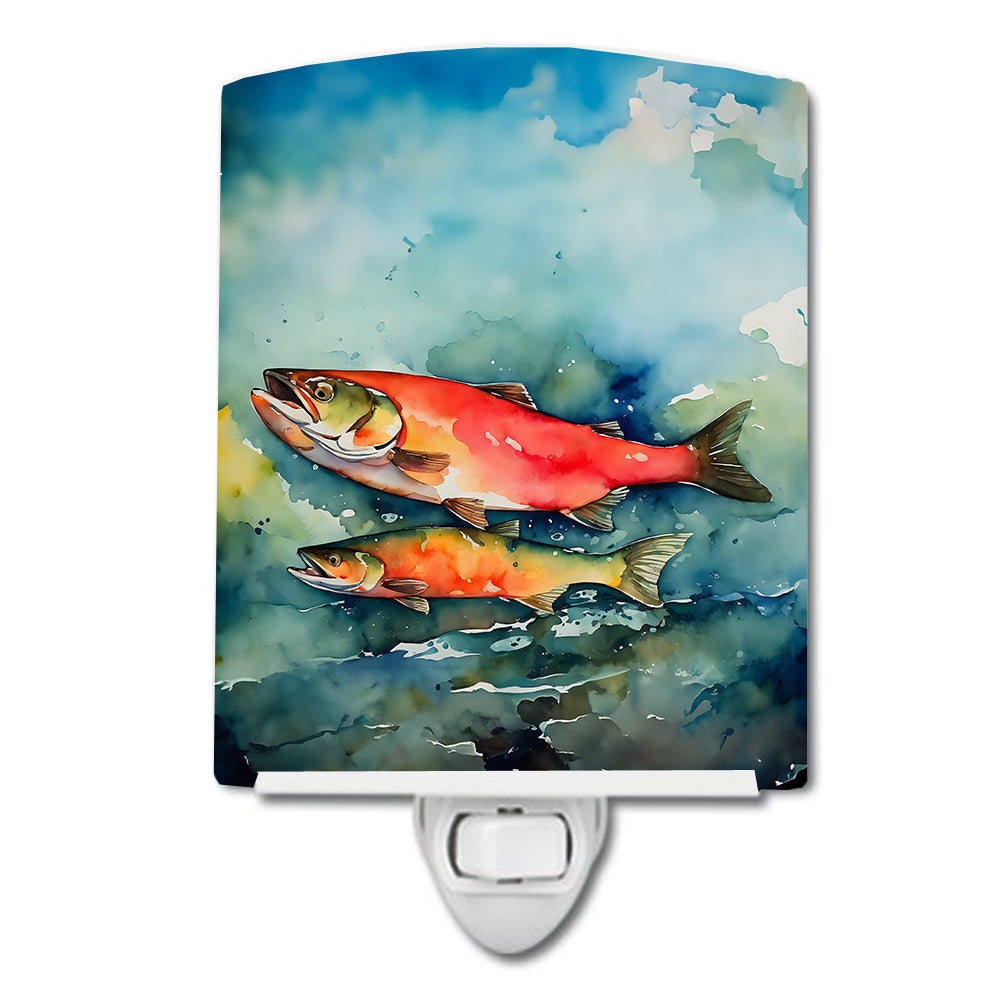 DAC2818CNL 6 x 4 in. Salmon Ceramic Night Light