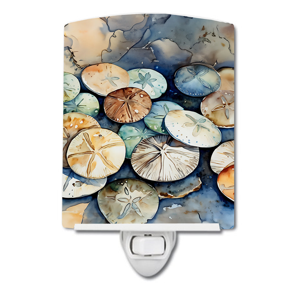 DAC2819CNL 6 x 4 in. Sand Dollars Ceramic Night Light