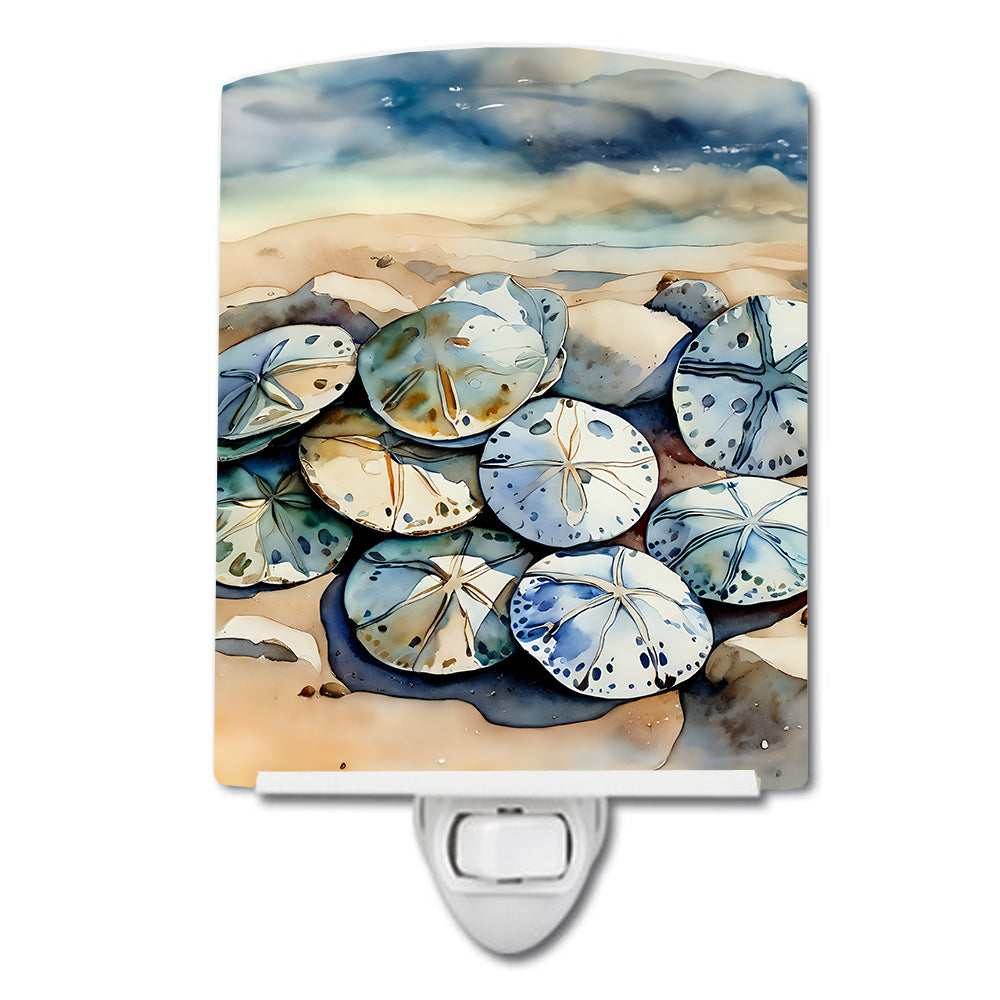DAC2821CNL 6 x 4 in. Sand Dollars Ceramic Night Light
