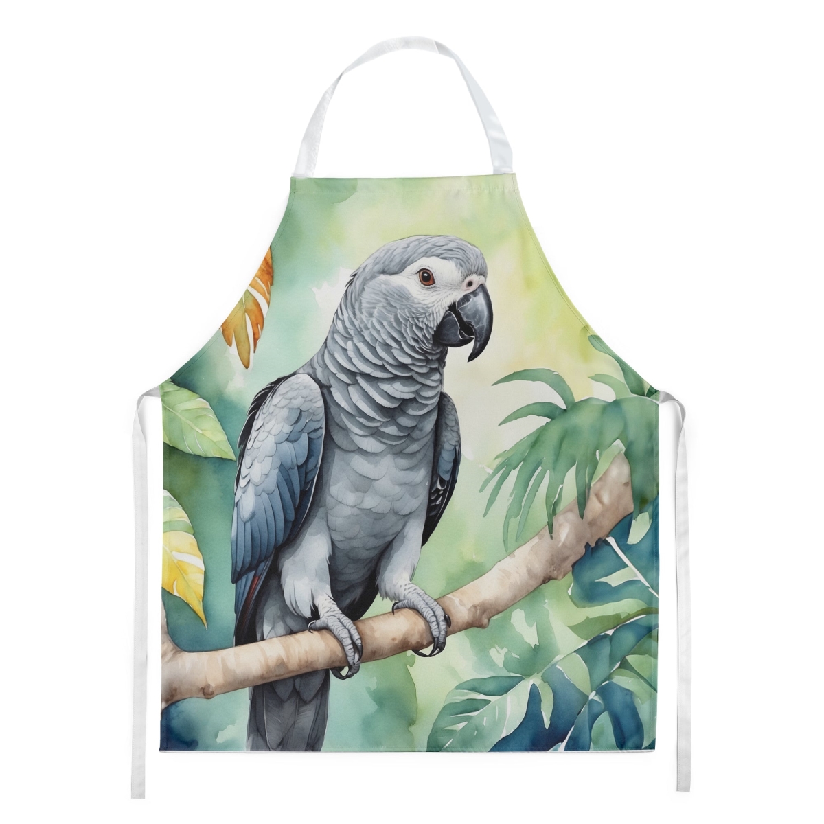 DAC7409APRON 30 x 27 in. African Gray Parrot Apron
