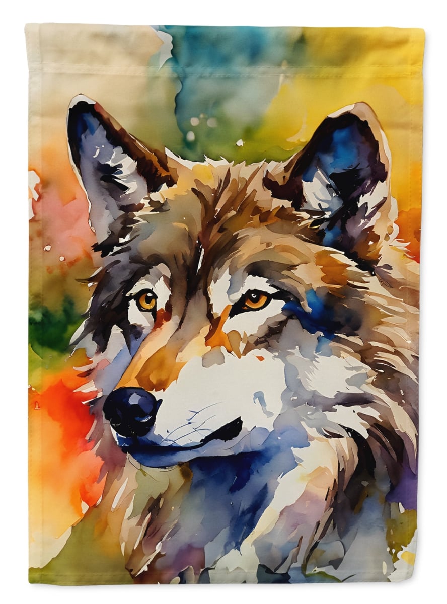 DAC3006GF 15.5 x 11.25 in. Wolves Wolf Garden Flag