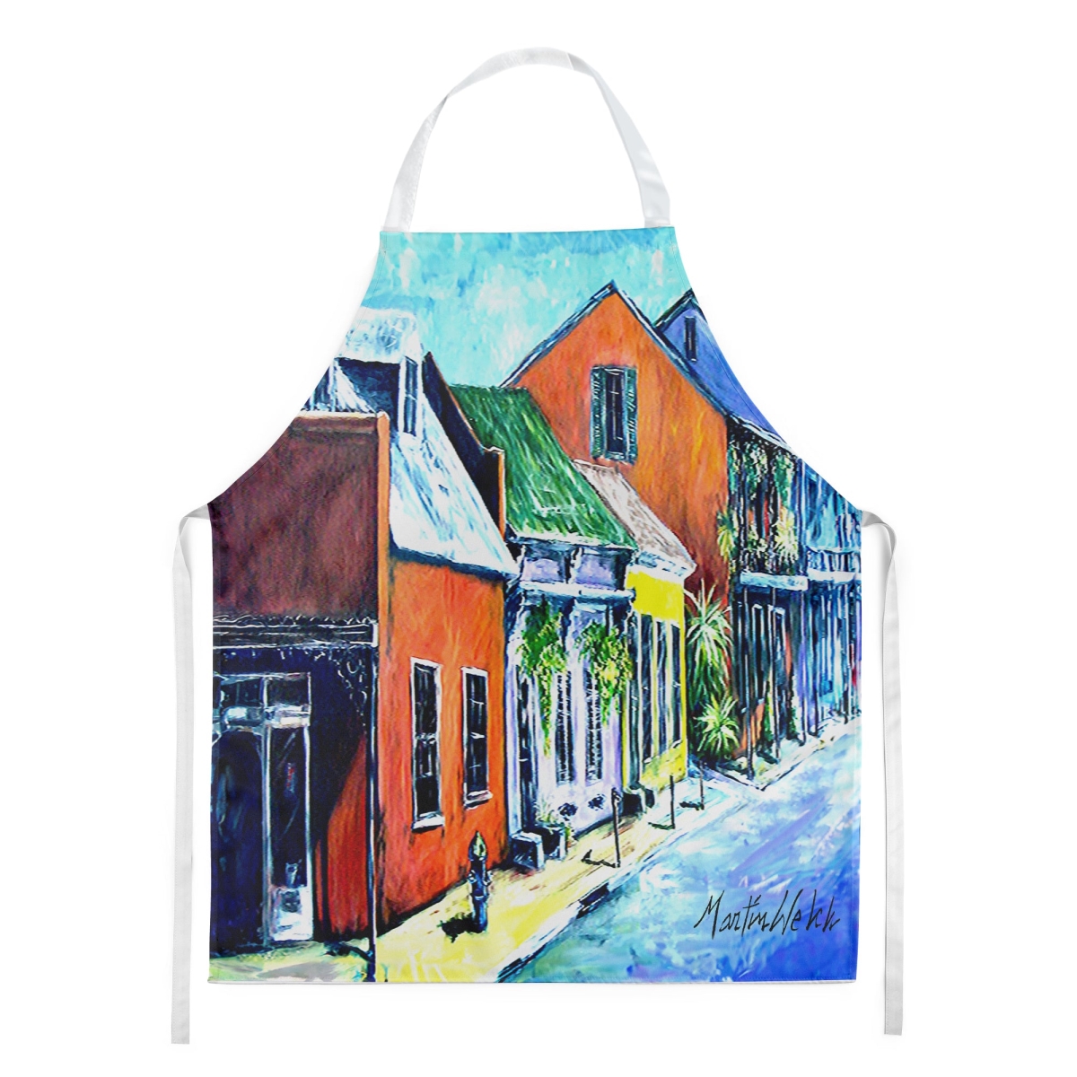 Picture of Carolines Treasures MW2132APRON 30 x 27 in. Somewhere Close Apron