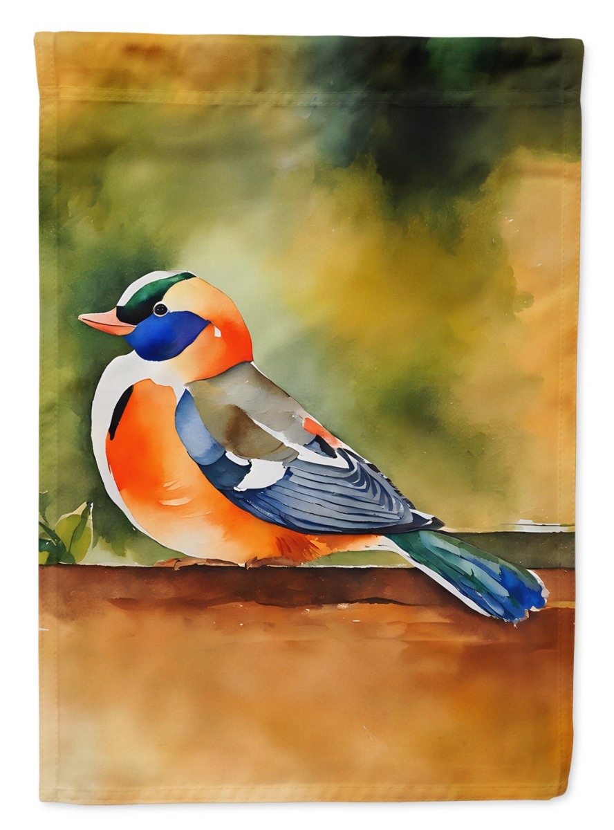 DAC3242CHF 40 x 28 in. Mandarin Duck House Flag