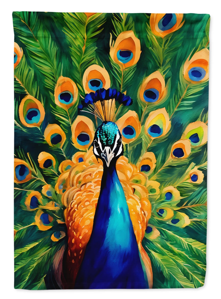 DAC3250CHF 40 x 28 in. Peacock House Flag