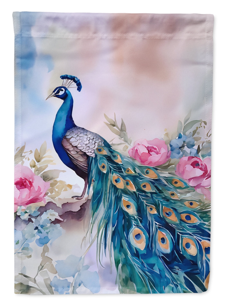 DAC3251CHF 40 x 28 in. Peacock House Flag