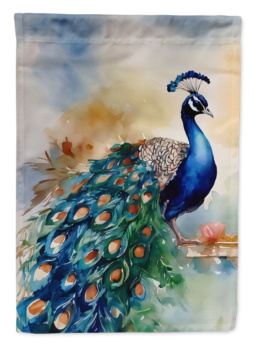 DAC3253CHF 40 x 28 in. Peacock House Flag