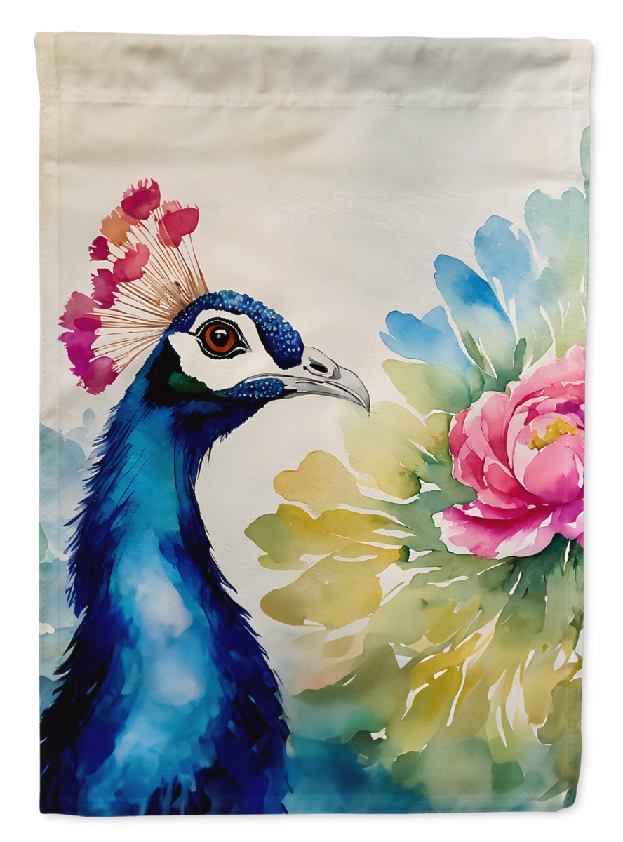 DAC3254CHF 40 x 28 in. Peacock House Flag