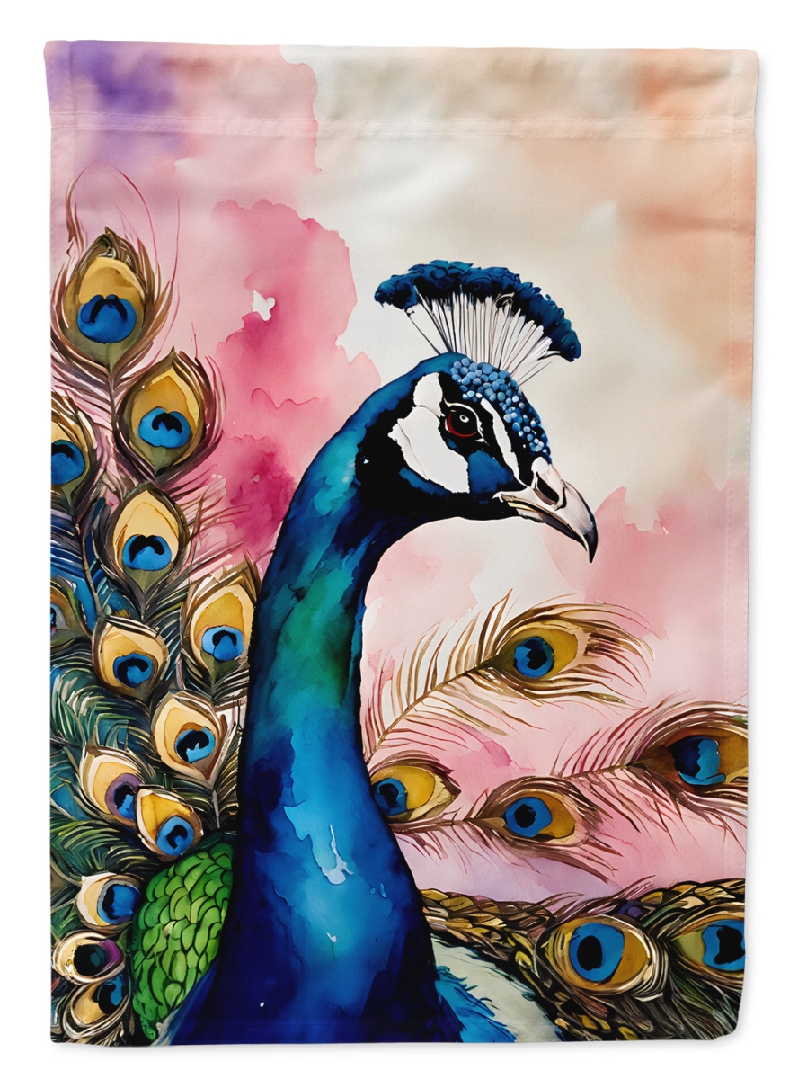 DAC3258CHF 40 x 28 in. Peacock House Flag