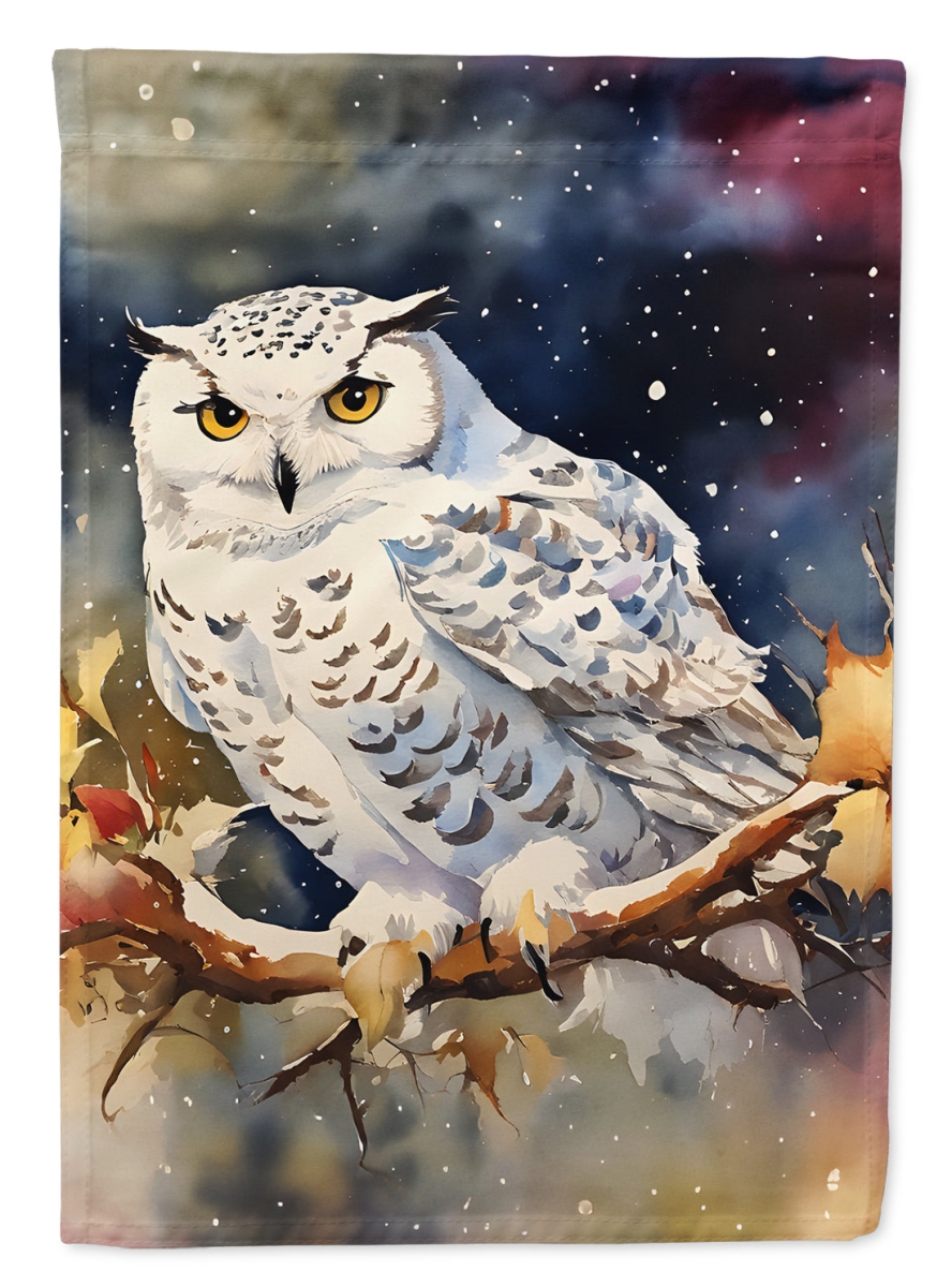 DAC3265CHF 40 x 28 in. Snowy Owl House Flag