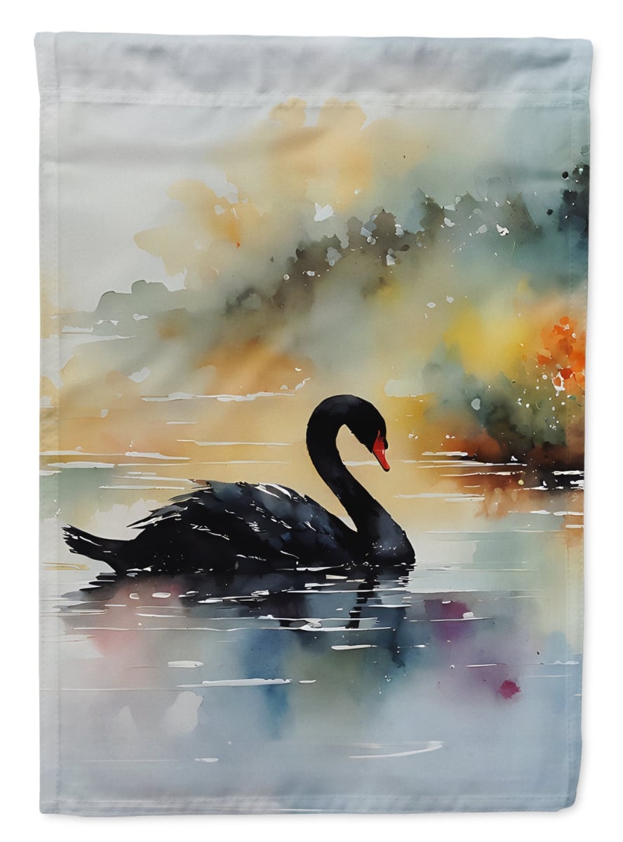 DAC3270CHF 40 x 28 in. Black Swan House Flag