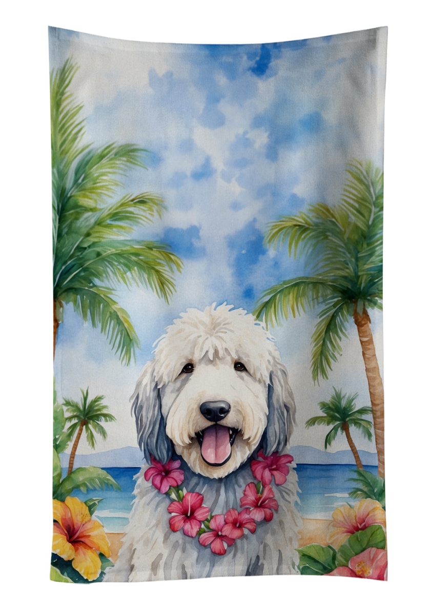 DAC6460KTWL 25 x 15 in. Komondor Luau Kitchen Towel