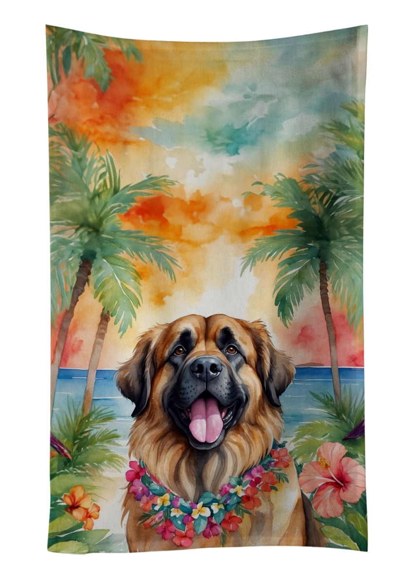 DAC6468KTWL 25 x 15 in. Leonberger Luau Kitchen Towel
